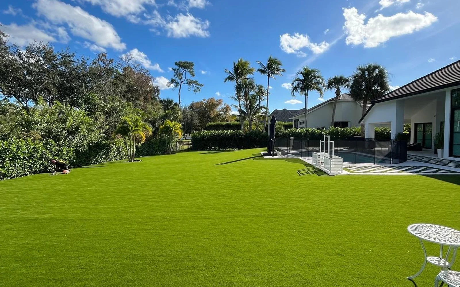 Residential outdoor area improvement project